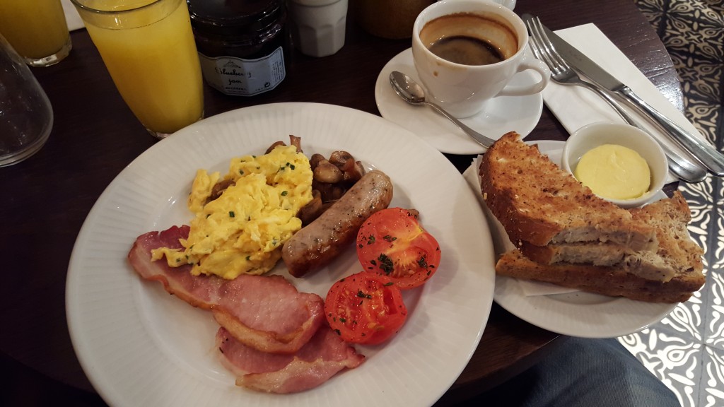 Côte Brasserie Breakfast