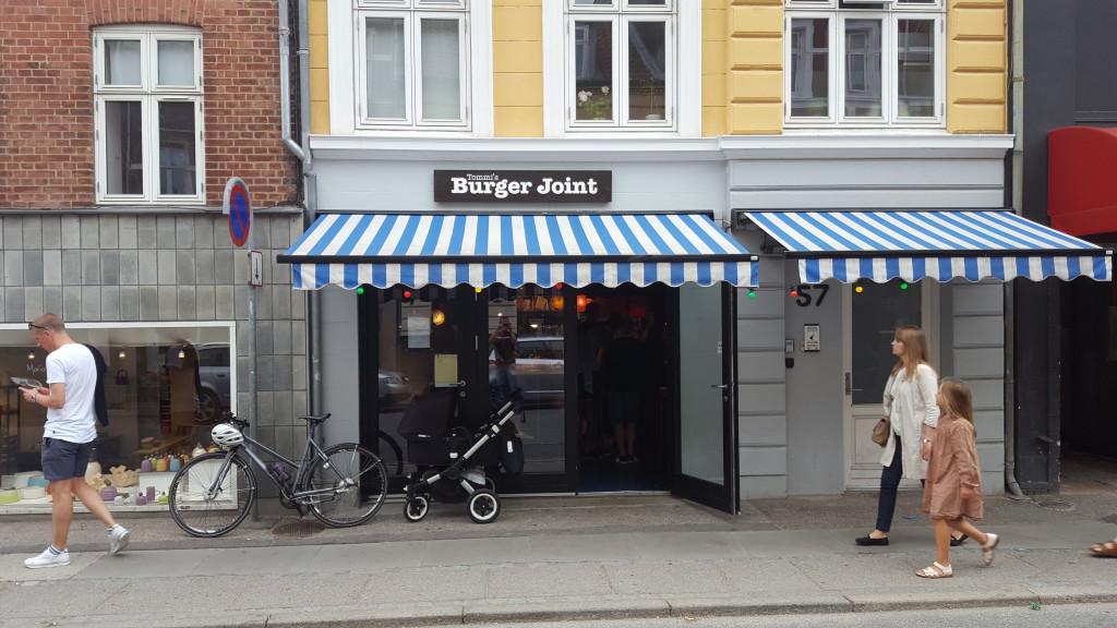 Tommi's Burger Joint facade Aarhus