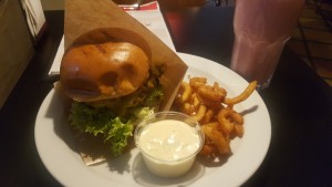 Jacksons Burger menu